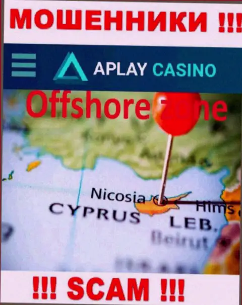 Пустив корни в оффшорной зоне, на территории Кипр, APlayCasino Com безнаказанно обманывают своих клиентов