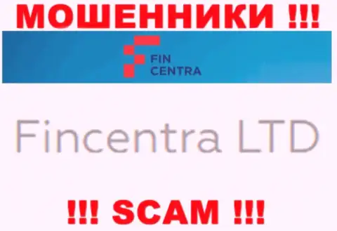 На официальном сайте Фин Центра отмечено, что этой компанией владеет Fincentra LTD