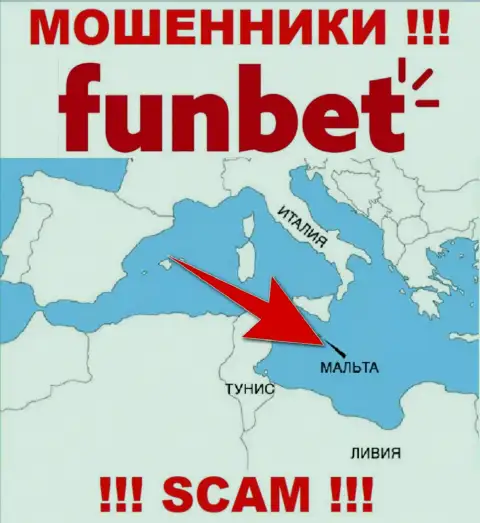 Организация ФанБет - это internet мошенники, отсиживаются на территории Malta, а это офшорная зона