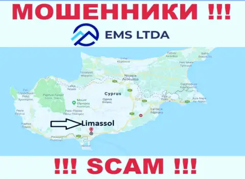 Кидалы ЕМСЛТДА зарегистрированы на офшорной территории - Limassol, Cyprus