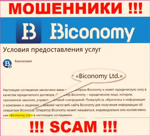 Юридическое лицо, которое владеет лохотронщиками Biconomy Com это Biconomy Ltd