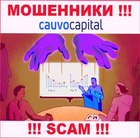 Не стоит соглашаться связаться с интернет-мошенниками КаувоКапитал Ком, отжимают средства