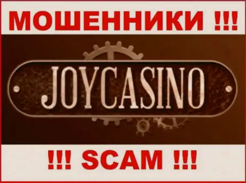 Логотип МАХИНАТОРОВ Joy Casino