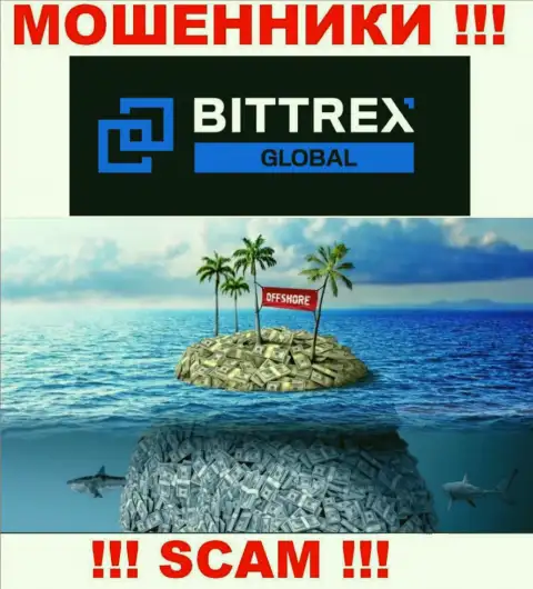 Bermuda Islands - именно здесь, в оффшоре, зарегистрированы мошенники Bittrex