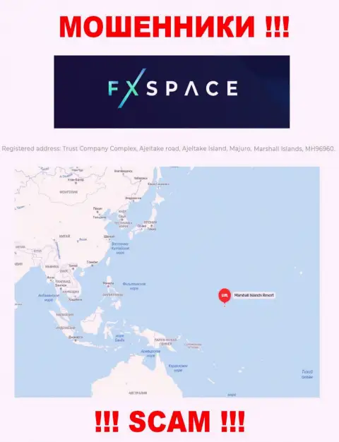 Совместно работать с конторой ФИкс Спейс довольно-таки опасно - их офшорный адрес - Trust Company Complex, Ajeltake road, Ajeltake Island, Majuro, Marshall Islands, MH96960 (информация взята с их онлайн-ресурса)