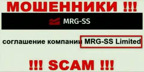 Юр. лицо организации MRG SS Limited - это МРГ СС Лтд, информация позаимствована с web-ресурса