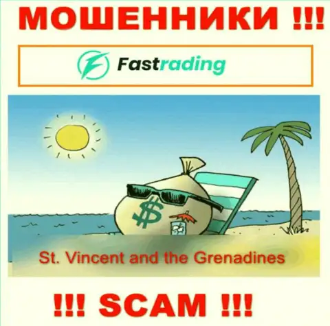 Оффшорные интернет мошенники Fas Trading прячутся тут - St. Vincent and the Grenadines