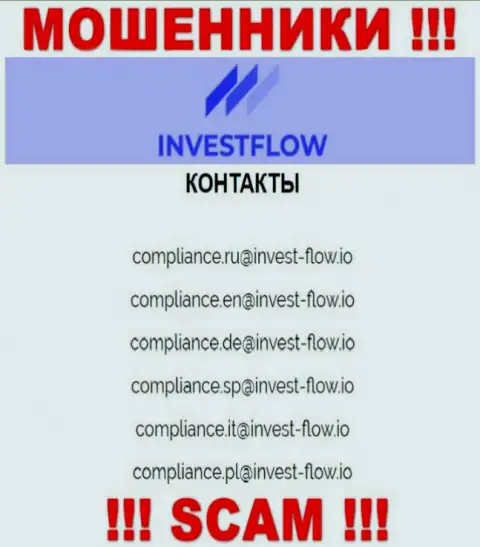 Установить контакт с интернет обманщиками Invest-Flow возможно по данному e-mail (инфа взята была с их интернет-площадки)