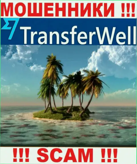 Не загремите в сети мошенников TransferWell - не предоставляют данные о адресе регистрации