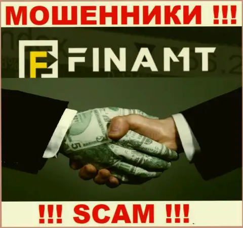 Поскольку деятельность internet мошенников Finamt Com - сплошной обман, лучше совместной работы с ними избежать