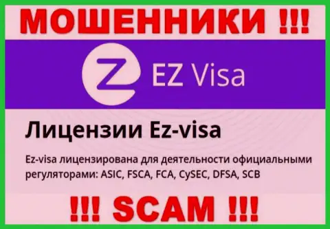 Жульническая организация EZVisa контролируется мошенниками - FCA