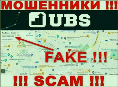 На сайте UBSGroups вся информация касательно юрисдикции неправдивая - однозначно мошенники !