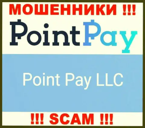 Юридическое лицо интернет шулеров PointPay - это Point Pay LLC, информация с информационного ресурса обманщиков