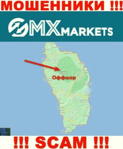 Не верьте интернет-жуликам GMXMarkets, так как они базируются в оффшоре: Dominica