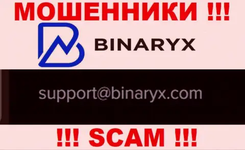 На ресурсе мошенников Binaryx расположен данный е-майл, на который писать письма не советуем !!!