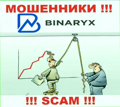 Даже и не ждите, что закинув дополнительные денежные средства в компанию Binaryx OÜ сумеете заработать - Вас дурачат