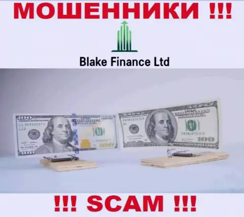 В брокерской компании Blake Finance требуют заплатить дополнительно налоги за возвращение финансовых средств - не поведитесь