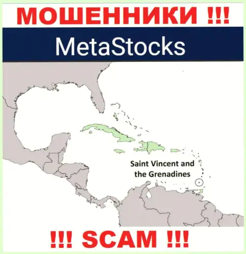 Из компании MetaStocks Co Uk вложения вывести невозможно, они имеют оффшорную регистрацию - Kingstown, St. Vincent and the Grenadines