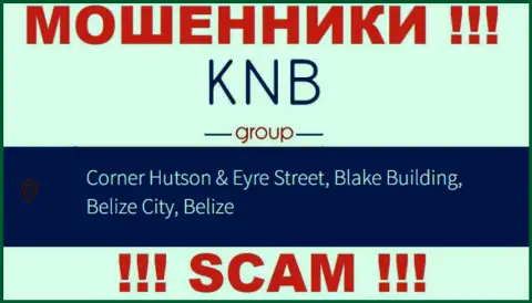 Денежные активы из компании КНБ Групп Лимитед забрать обратно нереально, потому что находятся они в оффшорной зоне - Corner Hutson & Eyre Street, Blake Building, Belize City, Belize