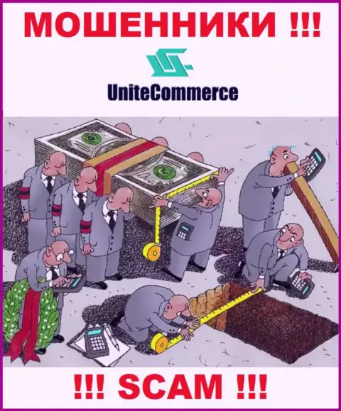 Вы глубоко ошибаетесь, если вдруг ожидаете заработок от совместной работы с конторой UniteCommerce - это МОШЕННИКИ !!!