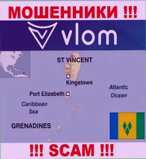 Влом пустили свои корни на территории - Saint Vincent and the Grenadines, избегайте работы с ними