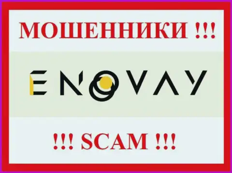Логотип МОШЕННИКА ЭноВей Ком