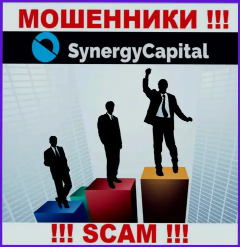 Synergy Capital предпочитают анонимность, данных о их руководителях Вы не найдете
