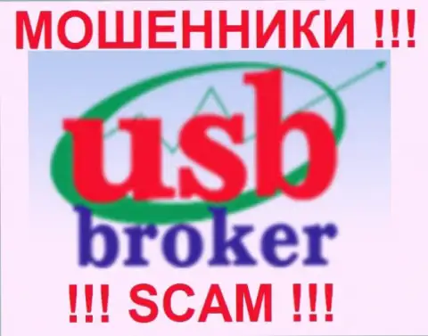 Логотип мошеннической форекс компании У.С.Б. Групп, ЛЛС