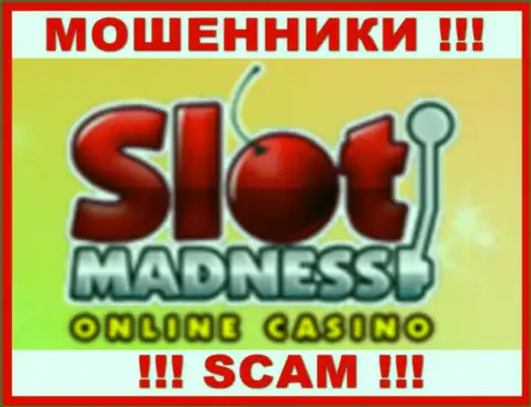 Slot Madness - это МОШЕННИКИ ! SCAM !!!